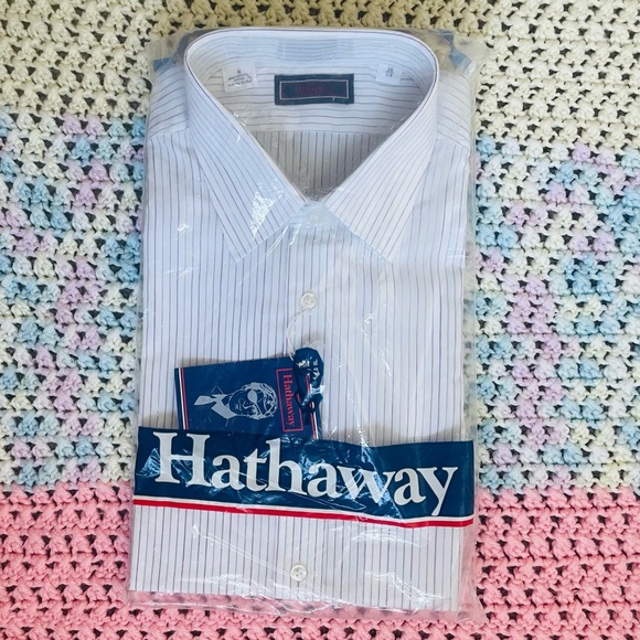 *SOLD* Men’s Vintage Hathaway Shirt - Picture 1 of 4